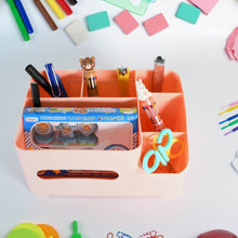 6-Compartment Desk Organizer – Multi-Function Storage for Tissue, Stationery, Remote & Mobile (Home/Office) - dailyneed.life
