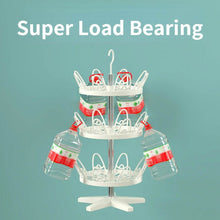 Rotating Shoe Rack, 3 Layer/ 3 Tier Rotating Shoe Rack (1 Pc) - dailyneed.life