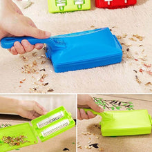 Plastic Handheld Carpet Roller Brush Cleaning with Dust Crumb Collector, Wet, and Dry Brush - dailyneed.life