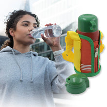 Premium Stainless Steel Insulated Sipper Bottle Print Water FlaskCartoon Vacuum Hot Cold For Kids / Travelling Water Bottle for Kids with up Straw, Double Wall Thermos with Straw & Bottle Zippe Cover For office/Gym/School (550 ML) - dailyneed.life