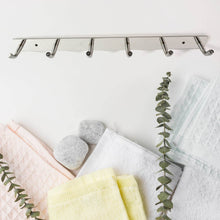 Stainless Steel Wall Mounted Coat 6 Hook Rack (32x3 / 1Pc) - dailyneed.life