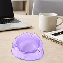Oblivion Transparent Pueple Plastic Ashtray (1 Pc) - dailyneed.life