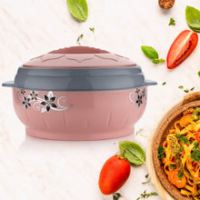 4500ml Insulated Casserole Box (Steel): Floral Print, Keeps Food Hot/Cold - dailyneed.life