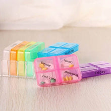 7 Days 4 Times Transparent Medicine Box 28 Grid Portable Large Capacity Travel, Medication Organizer Dispenser Boxes Large Compartments Moisture-Proof Pill Case Medication Reminder Travel - dailyneed.life