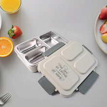 3-Compartment Stainless Steel Lunch Box (1 Pc) - dailyneed.life