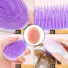 Plastic Hair Washing Combs Hair Massager Shower Brush (1 Pc), Hair accessories - dailyneed.life