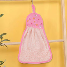 Microfiber Wash Basin Hanging Hand Kitchen Towel Napkin with Loop - dailyneed.life