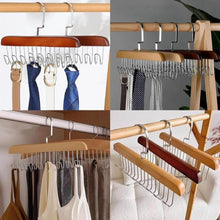 Space Saving 8 Hooks Wooden Hangers (1 Pc) - dailyneed.life