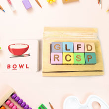 Alphabet Puzzle Spelling & Reading Words (26 Flash Cards & 8 WoodenBlock) - dailyneed.life