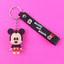 Cute Cartoon Silicone 3D Key Chain with Metal Hook & Strap (Pack of 1 / Mix Design) - dailyneed.life