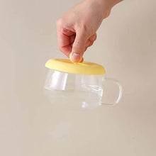 Cup / Mug Lid Dust Proof Silicone Rubber Airtight Seal (Cup & Spoon Not Included Only Lid/ 1 Pc) - dailyneed.life