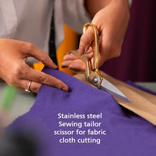 Sharp Stainless Steel Tailoring Scissors for Professionals (9.5 Inch) - dailyneed.life