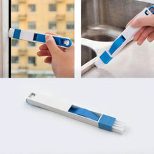 2 in 1 Multi-Function Plastic Window Slot Wardrobe Dust Removal Cleaning Brush - dailyneed.life