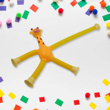 LED Telescopic Suction Cup Giraffe Toy, Tubes Fidget Toys, Shape Changing Telescopic Sensory Tubes Fidget Tubes Sensory Toys Suction Toy, Funny Gift (3 Pcs Set) - dailyneed.life
