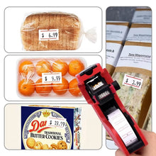 Handheld 8-Digit Plastic Price Tag Gun – Ideal for Retail & Market Price Tagging - dailyneed.life