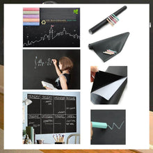 Blackboard Erasable Wall Sticker Chalkboard Sticker Removable Blackboard Wall Stickers Mural for Kids Room - dailyneed.life
