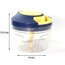 Chopper with Blades for Effortlessly Chopping Vegetables and Fruits for Your Kitchen (650ml) - dailyneed.life