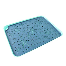 Multi-Purpose Snowflake Design Drain Tray for Kitchen Sink - dailyneed.life