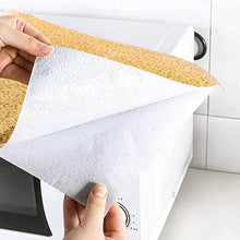 Oil Proof Sticker, Waterproof Self Adhesive Aluminum Foil Wallpaper (60 cm×200 Cm / Golden / 1 Pc) - dailyneed.life