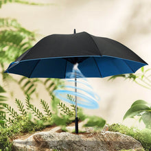 Sun Umbrella With Inside Fan & Power Bank Umbrellas For Summer (1 Pc) - dailyneed.life