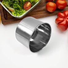 Multipurpose Stainless Steel Airtight Containers with See Through Lid (2 Pc / 500 ML) - dailyneed.life