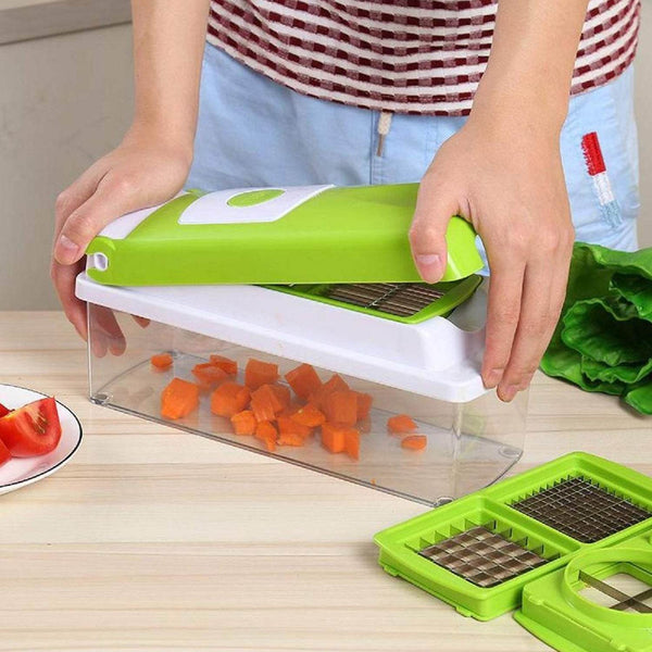 Plastic 13-in-1 Manual Vegetable Grater,Chipser and Slicer - dailyneed.life