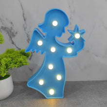 LED Angel Shape Night Light Desk Lamp (1 Pc / Battery Not Included) - dailyneed.life