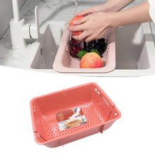 All-in-One Sink Organizer: Drying Rack, Drain Basket & Storage (1 Pc) - dailyneed.life