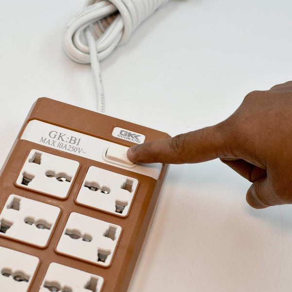 Extension Board 250V 6 Way Extension Board - dailyneed.life