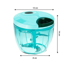 Manual Stainless Steel Vegetable Chopper – Compact, Extra Sharp with 5 Blades - dailyneed.life