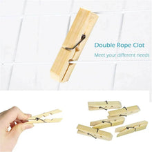 Multipurpose Wooden Heavy Clips – Clothespins, Craft Clips for Arts & Crafts (20 Pieces) - dailyneed.life