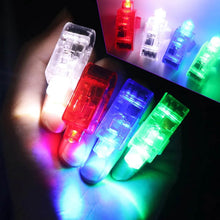 Light up Finger Tips, Clear Mini Rings, LED Glow Ring with Elastic Band (1 Pc) - dailyneed.life