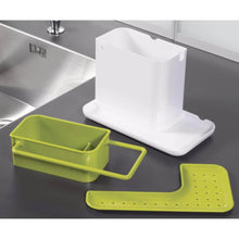 Plastic 3-in-1 Stand for Kitchen Sink Organizer Dispenser for Dishwasher Liquid - dailyneed.life