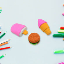 Mix Design Fancy & Stylish Colorful Erasers (1 Set / 3 Pc Set) - dailyneed.life