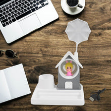 Cute Lovely Cartoon & Home Design With Plastic Base LED Desk Light, Multi Color Changes (1 Pc) - dailyneed.life