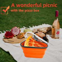 Reusable Expandable Pizza Storage Container with 5 Microwavable Trays – Adjustable for Home & Outdoor Use - dailyneed.life