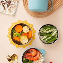 Vacuum Food Flask, Insulation Large Capacity Double Layer Structure Non Slip Labor Saving and Safe Stainless Steel Inner Tank Lunch Box/ Noodle Bowl for Camping Picnic for School Office Outdoor (1 Pc) - dailyneed.life