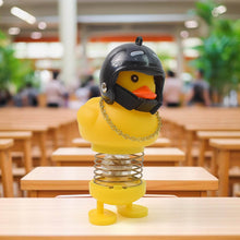 Spring Doll Dance Toy Duck Car Bicycle Bell with Propeller Helmet (1 Pc / Mix Design) - dailyneed.life