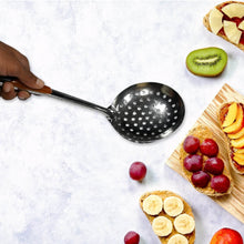 Kitchen Stainless Steel Best Skimmer Slotted Spoon-Cooking Utensils with Heat Resistant Plastic Handle - dailyneed.life