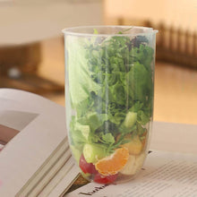 Fruit and Vegetable Salad Cups Easy Clean Salad Mixing Cup for Business People for Business Travel (1Pc) - dailyneed.life