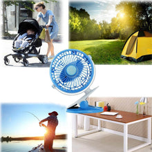 Mini USB Clip Fan widely used in summers for cool down rooms and body purposes.(Battery Not Include) - dailyneed.life