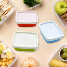 3-Piece Multicolor Airtight Container Set – Rectangular Food & Fridge Storage - dailyneed.life