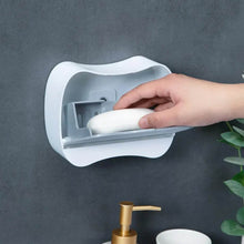 Soap Holder Travel Business Travel Hotel Portable Wall-mounted Soap Box Bathroom Toilet Punch-free Flip-type Drain Soap Box, Waterproof Space Saving (1 Pc) - dailyneed.life
