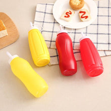 Plastic Squeeze Bottle Ketchup Mustard Honey Sauce Dispenser Bottle ( 2 Pc Set ) - dailyneed.life