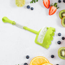 Multi Functional One-Handed Plastic Manual Mashed Potatoes Masher, Mash Sweet Potato Masher with Comfort Grip and Stainless-Steel Spring Design for Nonstick Pans (1 Pc) - dailyneed.life