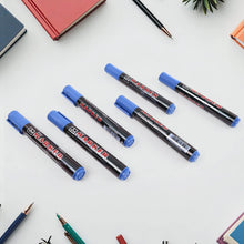 Premium Permanent Blue Marker Pen Set (12 Pc) - dailyneed.life
