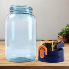 Blue Plastic Leak-Proof Flip Cap & Safty Lock Water Bottle (600ml Approx / 1 Pc) - dailyneed.life