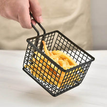 frying baskets for chips Stainless Steel Snack Basket Potato Mesh Strainer Basket French Fries Food Basket Food Strainer Cooking Tools frying basket - dailyneed.life