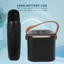 Wireless Speaker Microphone Set, RGB Light Support Memory Card PortableKaraoke Machine Perfect for Travel TV - dailyneed.life