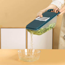 Multifunctional Vegetable Slicer Cutter Onion and Potato Slicer cutter with 6blades and 1 peeler - dailyneed.life